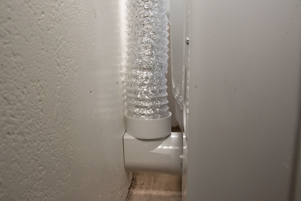 How to Hook Up a Dryer Vent in a Tight Space